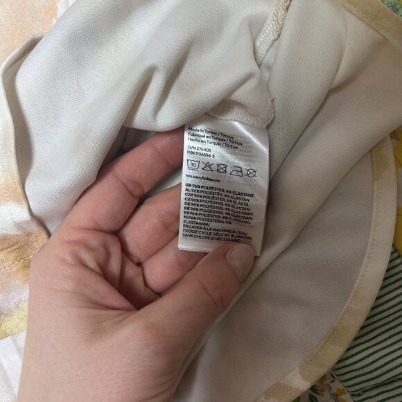 H&M Watercolor Yellow Blouse - Picture 2 of 3